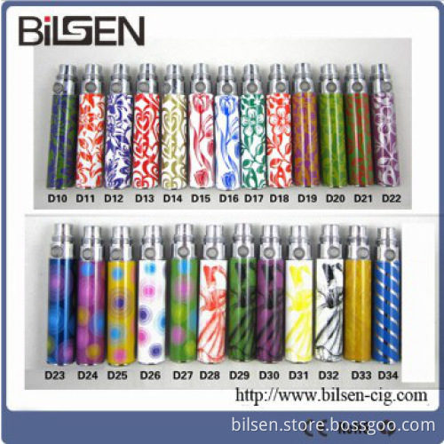 Hottest colorful ego q flower battery with various colors